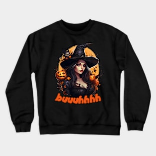 Buuhhhh-Halloween Haunt Crewneck Sweatshirt